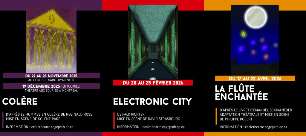 3 spectacles à ne pas manquer !